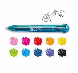 BOLÍGRAFO CARIOCA CON 10 COLORES