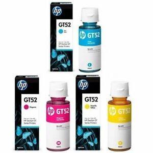 BOTELLA DE TINTA HP GT52 COLORES