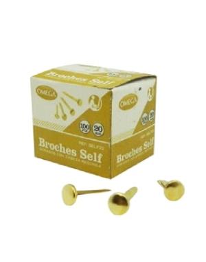 BROCHES SELF CABEZA REDONDA 20 MM - 007209