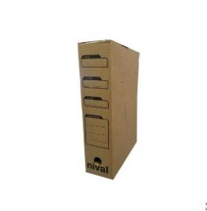 CAJA DE ARCHIVO DE CARTÓN CORRUGADO 36 CM X 26 CM X 8.5 CM