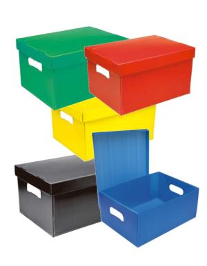 CAJA EN CARTONPLAST BIG BOX BIBLOS 42x32x25 cm - 065043