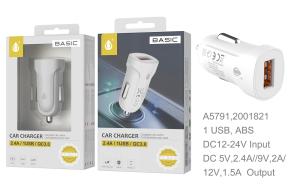 CARGADOR PARA AUTO ONE PLUS A5791
