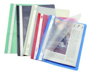 CARPETA PLASTICA OMEGA TAPA TRANSPARENTE A4 x 25