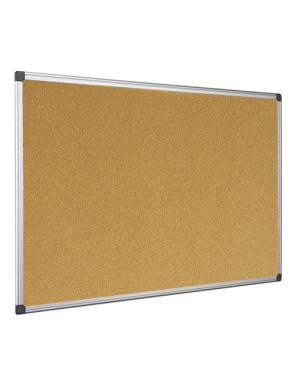 CARTELERA DE CORCHO BI OFFICE  90 x 120 cm