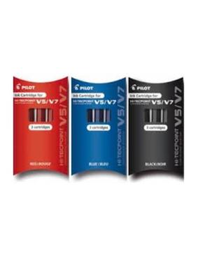 REPUESTO  LAPICERA PILOT V5IC Y V7IC x 3 cartuchos