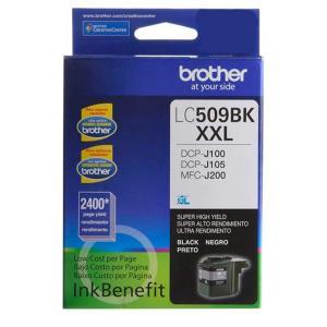 CARTUCHO  BROTHER LC 509 NEGRO ORIGINAL