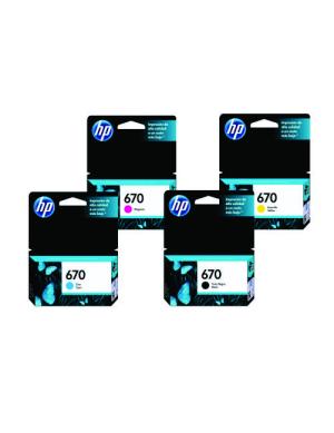 CARTUCHO INK JET HP 670
