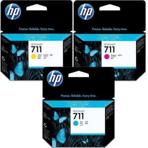 CARTUCHO INK JET HP 711 COLOR