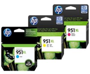 CARTUCHO INK JET HP 951 XL LARGA DURACION COLOR