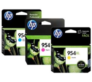 CARTUCHO INK JET HP 954 XL LARGA DURACION COLOR