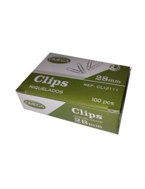 CLIPS 28 MM REDONDOS OMEGA