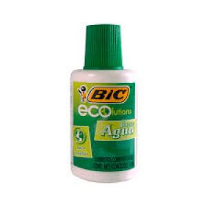 CORRECTOR LÍQUIDO CON PINCEL BIC AQUA 20 CC -007326