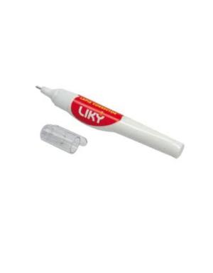 CORRECTOR TIPO LÁPIZ LIKY PUNTA METÁLICA
