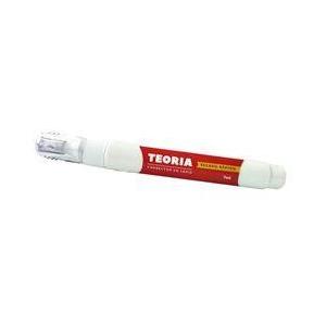 CORRECTOR TIPO LAPIZ TEORIA 8 ML PUNTA DE METAL
