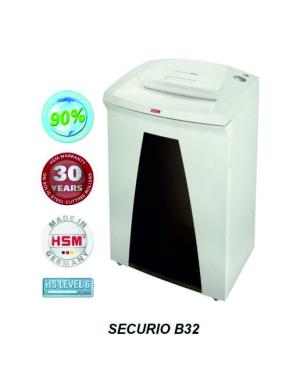 DESTRUCTORA DE PAPEL EN TIRAS HSM SECURIO B32