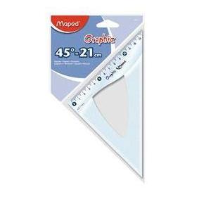 ESCUADRA MAPED GRAPHIC 21 CM 45º