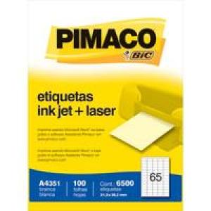 ETIQUETAS PIMACO A4351 21.2 MM X 38.2 MM (6500 un)