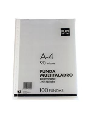 FUNDA PROTECTORA A4 PLUS OFFICE   90 mic 100 unidades