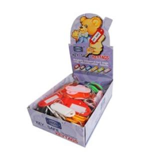 LLAVERO PLASTICO MULTICOLOR unidad