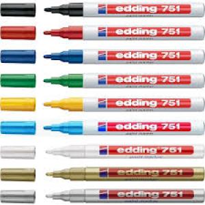 MARCADOR EDDING PINTURA 751 FINO
