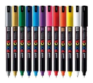 MARCADOR PINTURA UNI POSCA 0.7 mm