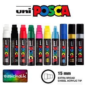 MARCADOR PINTURA UNI POSCA 15 mm 17PC