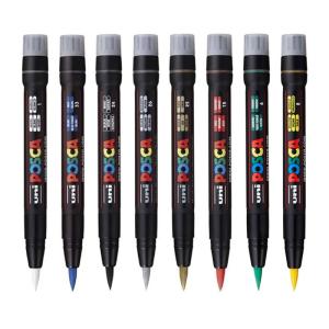 MARCADOR PINTURA UNI POSCA PINCEL 1 - 10 mm