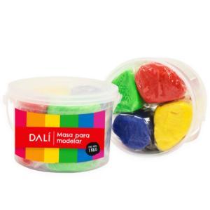 MASA PARA MOLDEAR DALI 1 kg en 4 colores clasicos