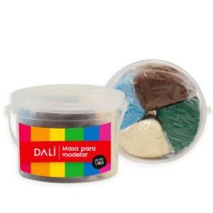 MASA PARA MOLDEAR DALI 1 kg en 4 colores de la granja