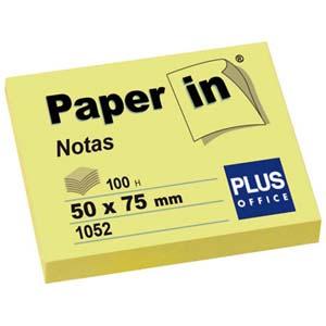 NOTAS AUTOADHESIVAS  50 x 76 mm Plus Office - 007196