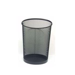 PAPELERA METAL CALADO DIAMETRO 28 CM