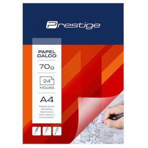 PAPEL CALCO 75 GRS 210 x 297 mm - Bloc de 24 h