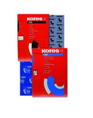 PAPEL CARBÓNICO KORES NEGRO 1550 x hoja
