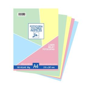PAPEL DE COLOR SUAVE DL x 100 h