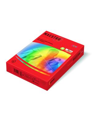 PAPEL MONDI MAESTRO COLOR CORAL RED FTO A4 80 GRS