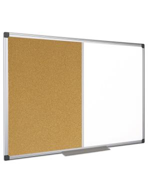 PIZARRA BLANCA MAGNETICA Y CARTELERA 100 x 150 cm