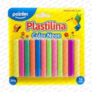 PLASTILINA POINTER x 12 COLORES PASTEL
