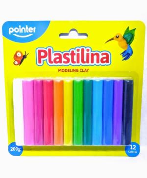 PLASTILINA POINTER x 12 COLORES