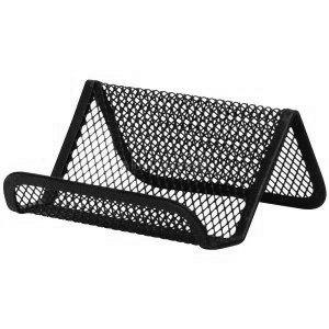 PORTA TARJETAS EN METAL CALADO NEGRO
