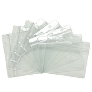 PROTECTOR PLASTICO EN PVC CRISTAL  78  x  98 mm