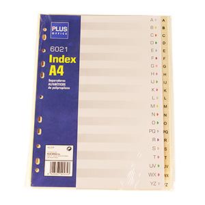 SEPARADOR PLUS OFFICE A4 A-Z - 074743
