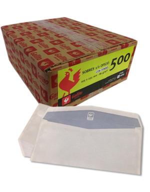 SOBRE COMERCIAL 105x235 mm con fondo GALLITO F4445