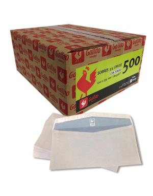 SOBRE COMERCIAL 120x235 mm con fondo GALLITO F4448