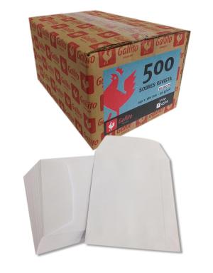 SOBRE REVISTA BLANCO 140x180 mm GALLITO F4500