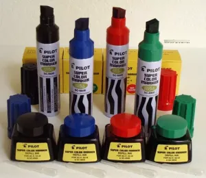 TINTA PARA MARCADOR PERMANENTE PILOT