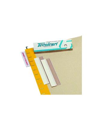 VENTANILLA AUTOADHESIVA TECNICART 15 CM  x 10 un